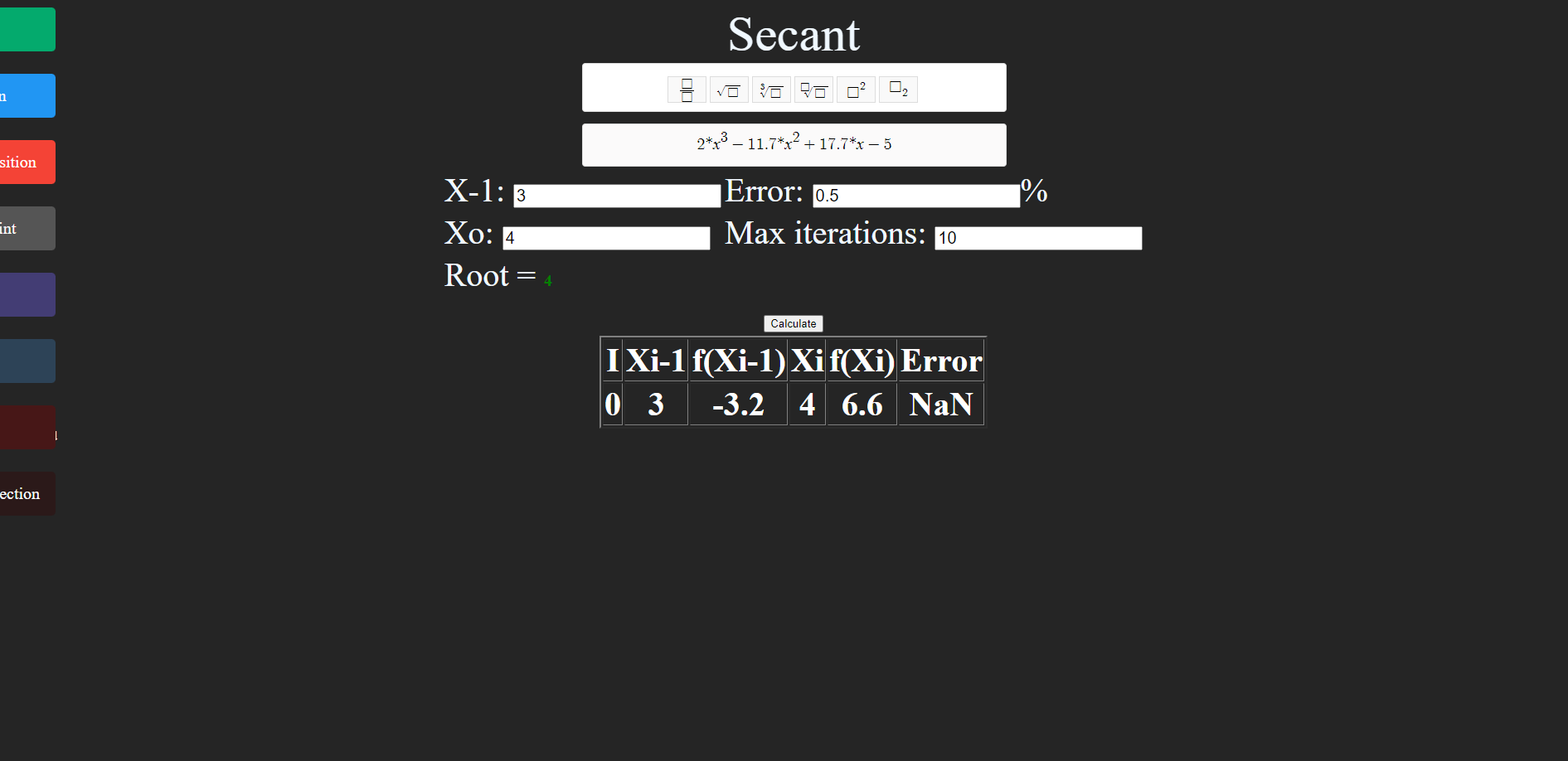 The photo of project 'Numerical Calculater' 